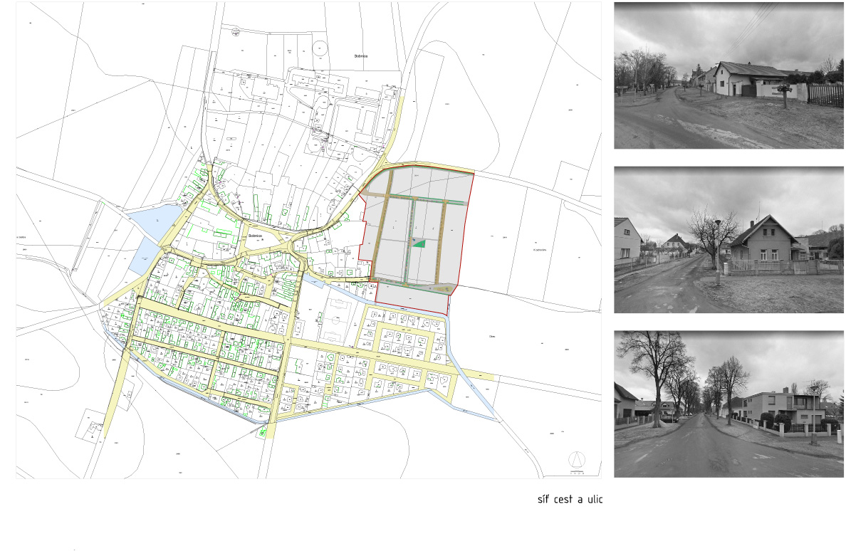 Zastavovací studie rozšíření obce Bobnice